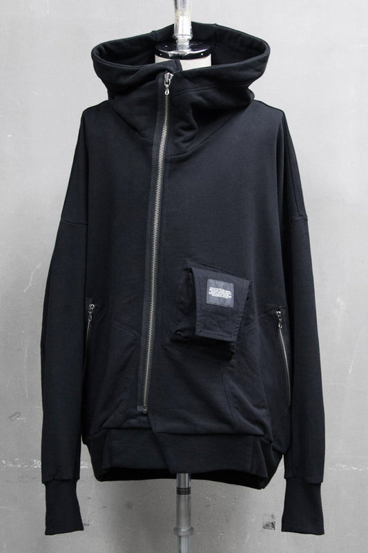 CONTRAST HOODIE Black