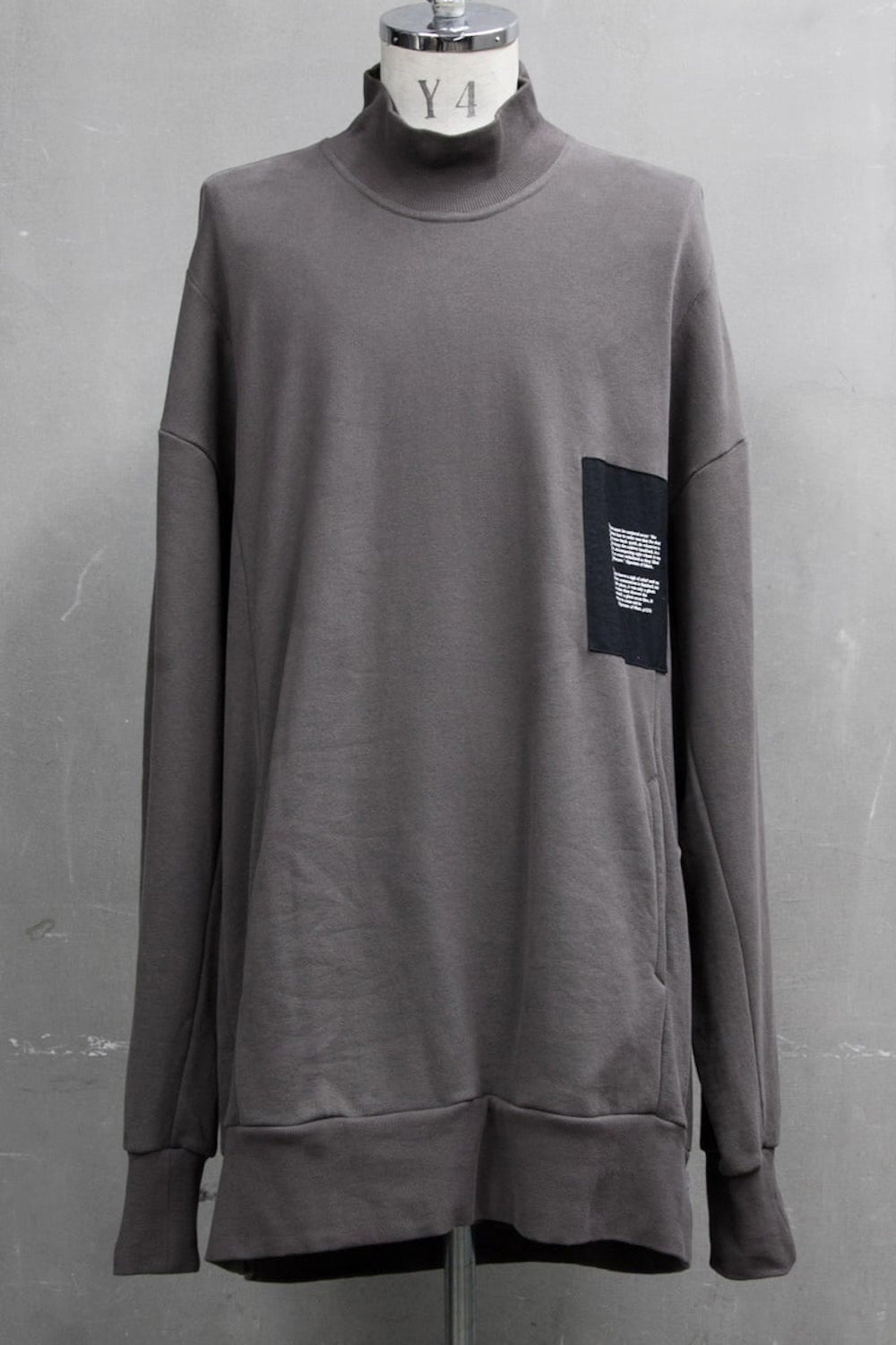 MOCK-NECK PULLOVER Dust