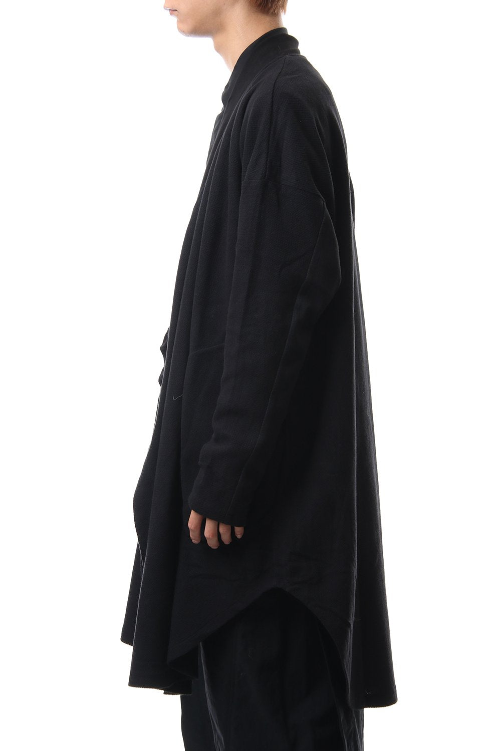 DRAPE GOWN Black