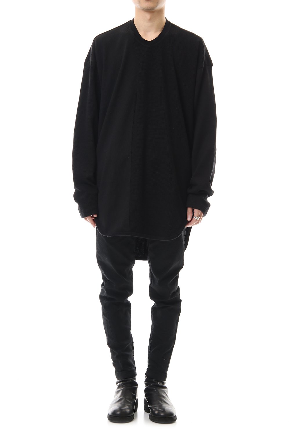 2 FACE TUCK SHIRT Black