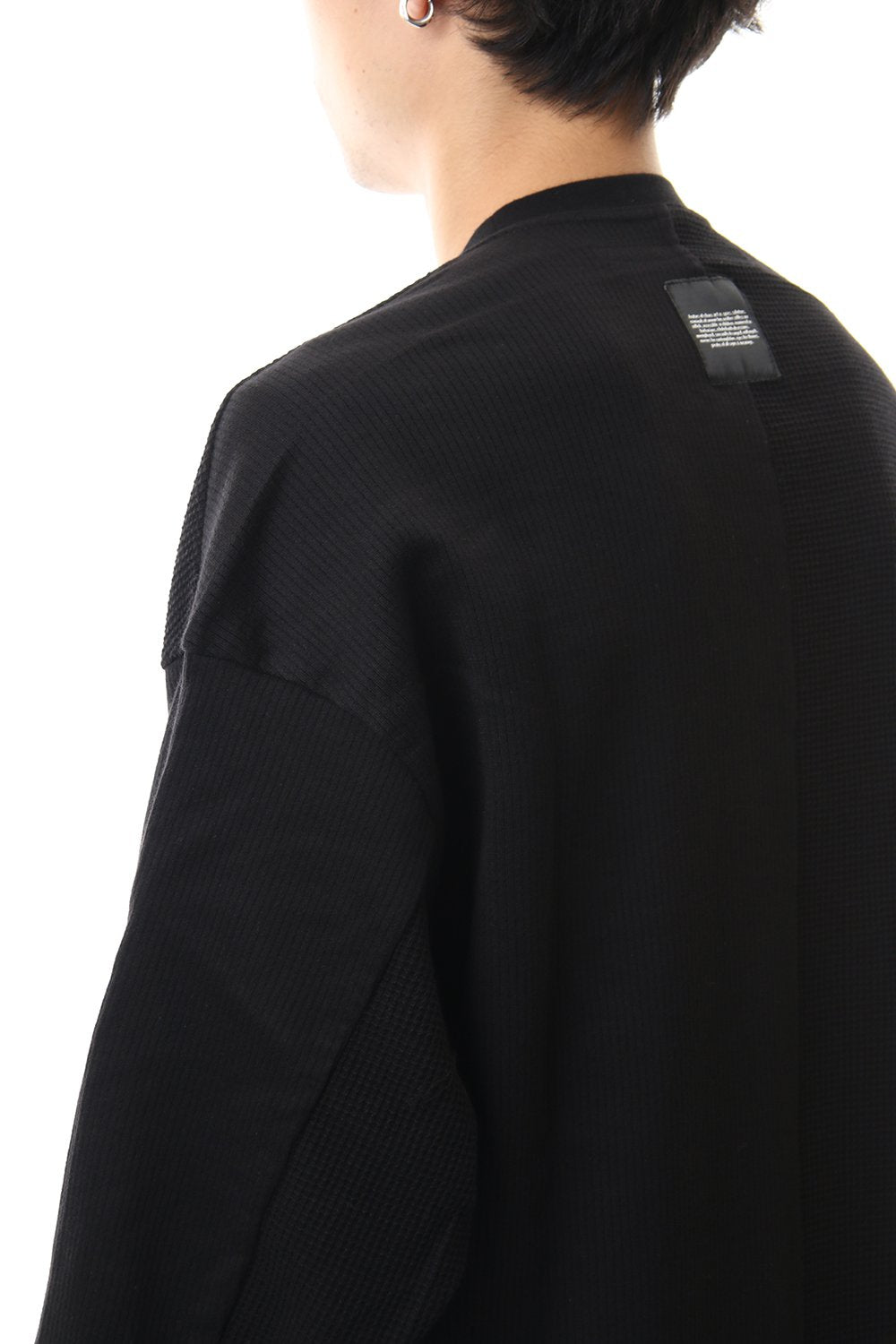 2 FACE TUCK SHIRT Black