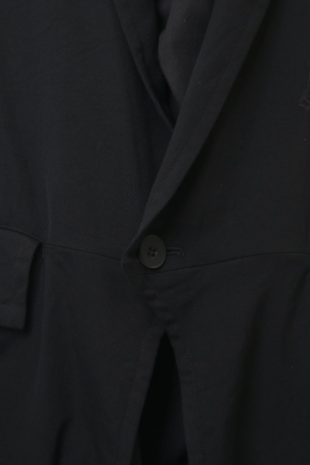 LOZENGE COLLAR TAILORED JACKET Black