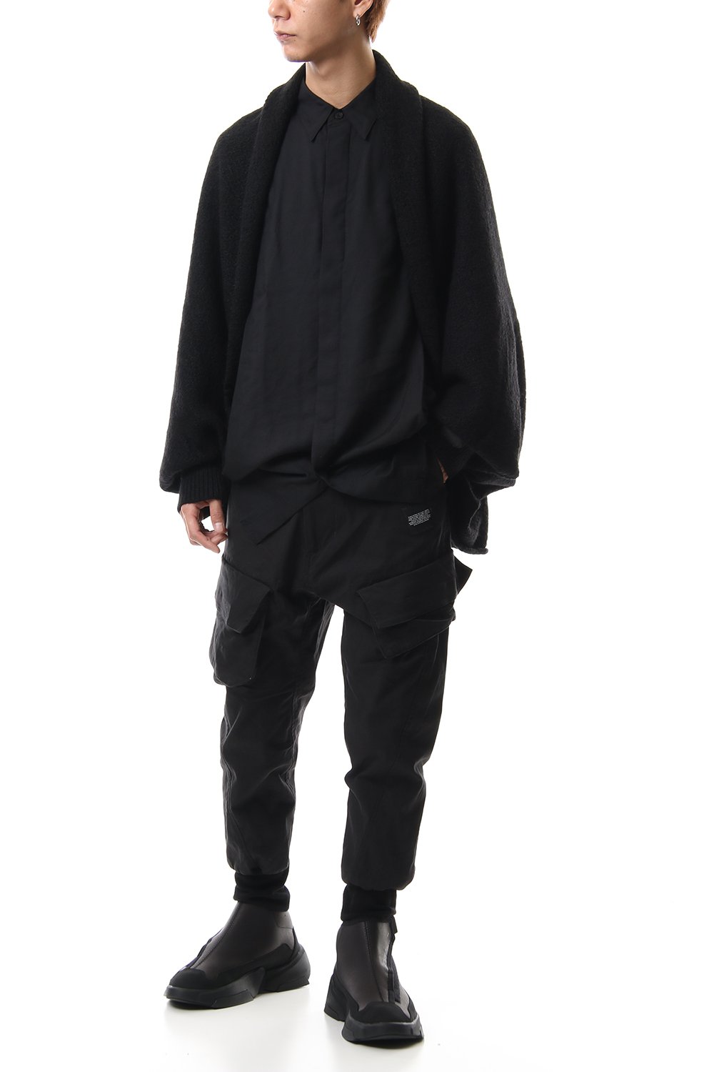 CARGO TRACK PANTS Black