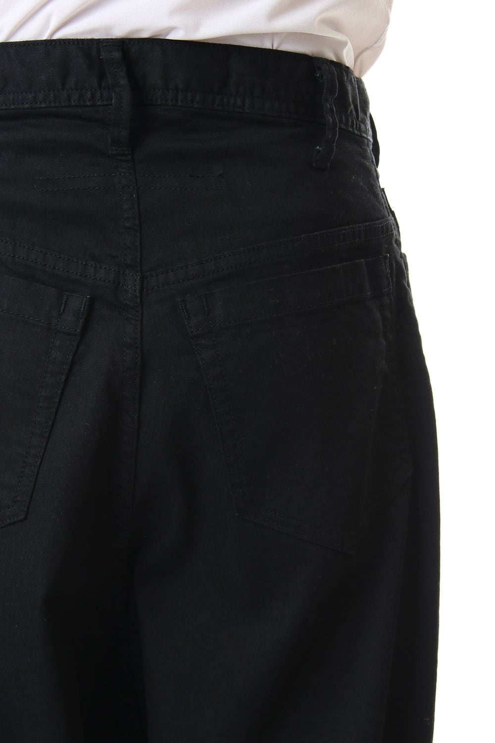 LOW CROTCH BAGGY PANTS Black
