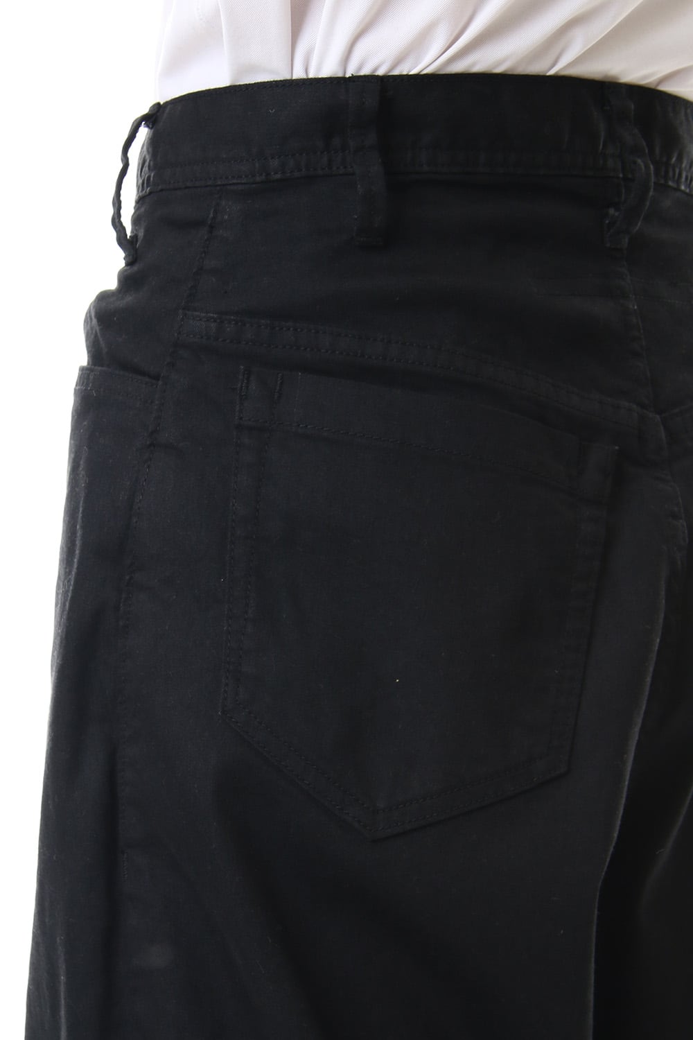 LOW CROTCH BAGGY PANTS Black