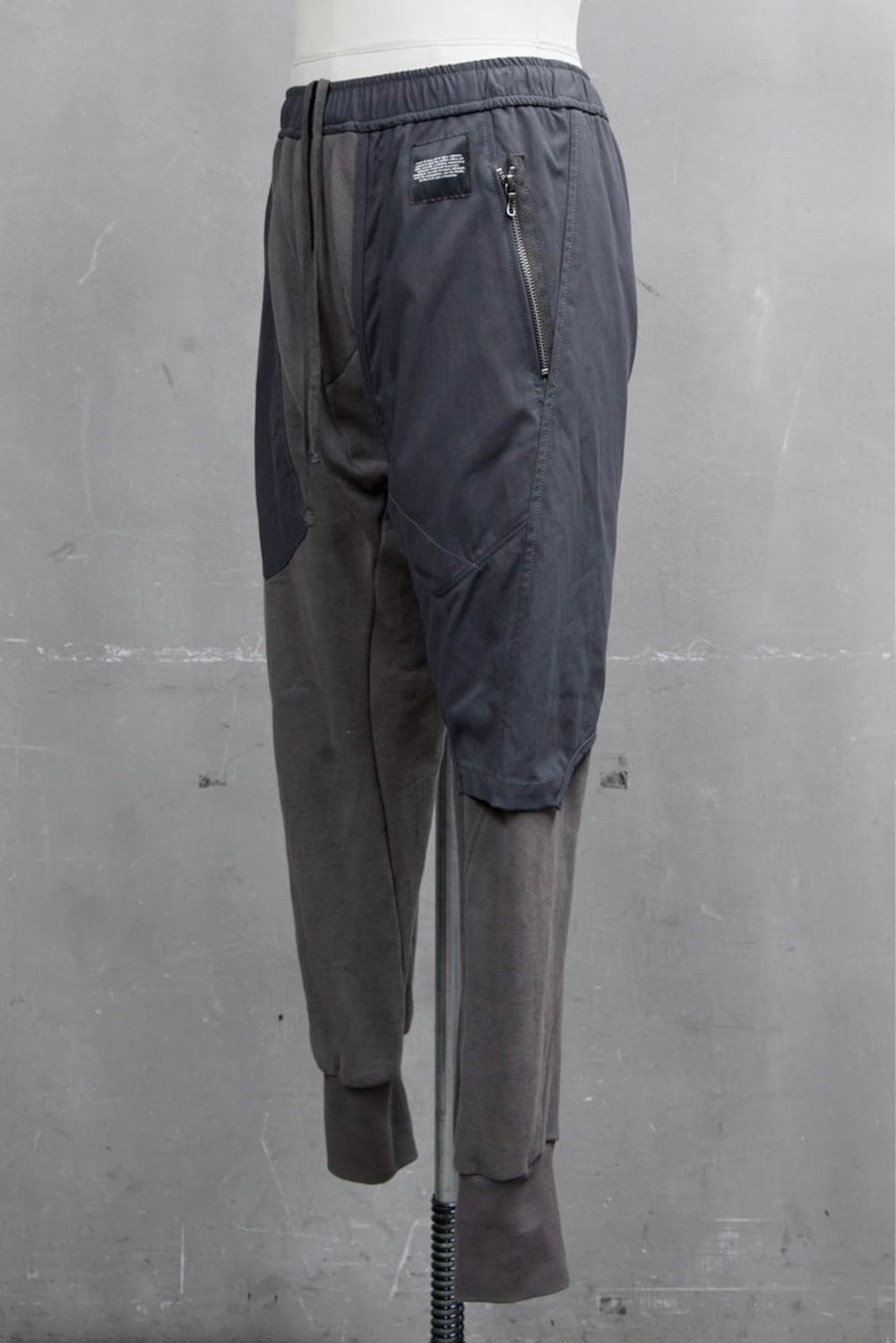 CONTRAST TRACK PANTS Charcoal