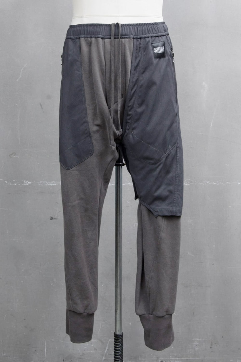 CONTRAST TRACK PANTS Charcoal