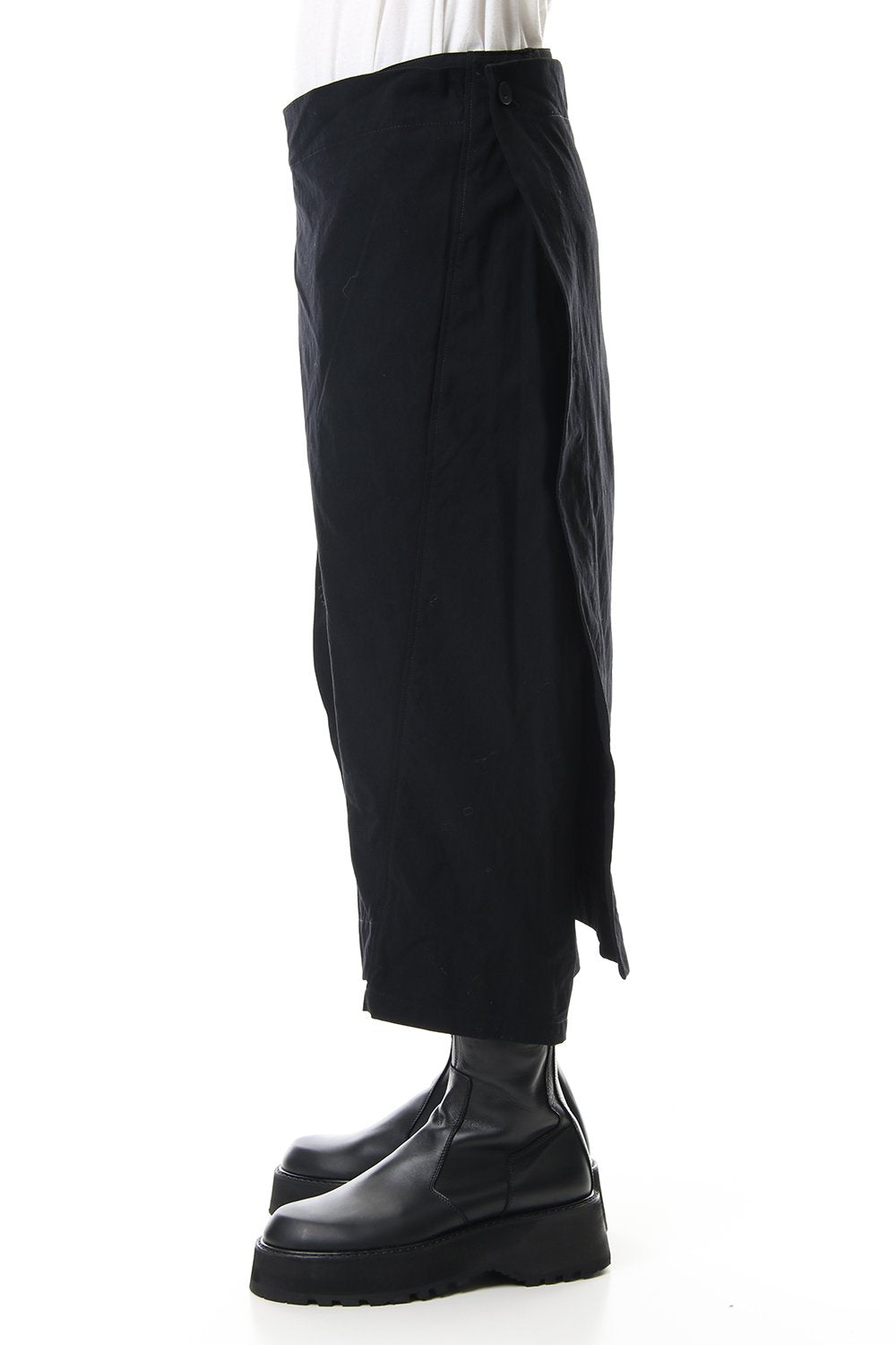 WRAP PANTS Black