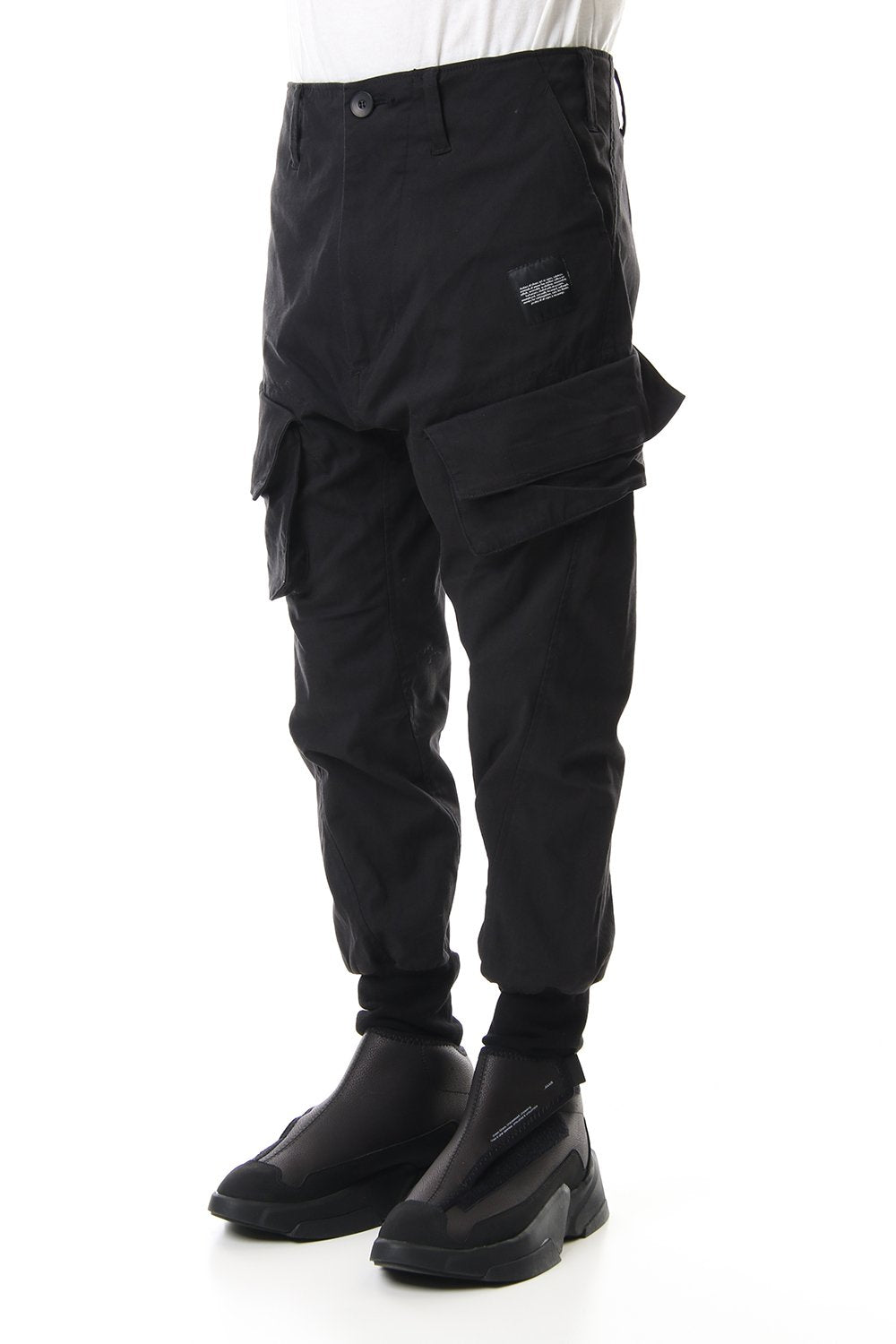 CARGO TRACK PANTS Black