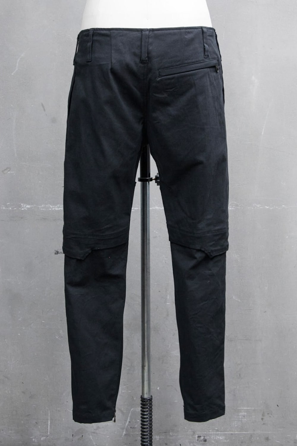 ZIP MOTORCYCLE PANTS Black