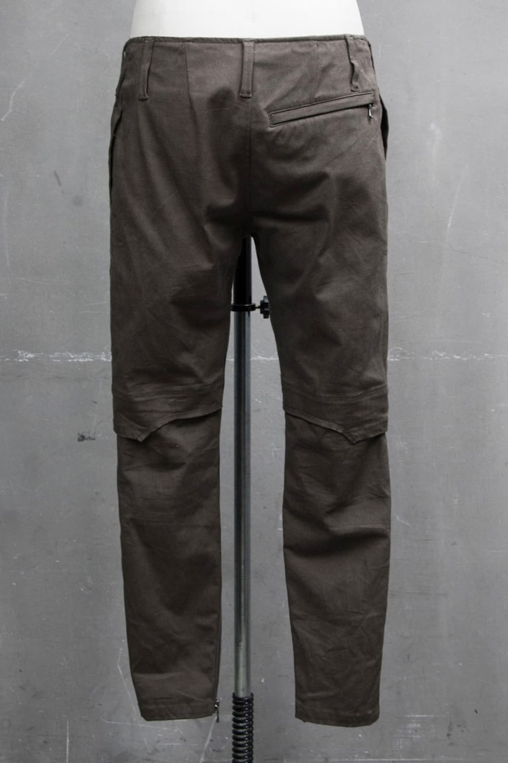 ZIP MOTORCYCLE PANTS Khaki