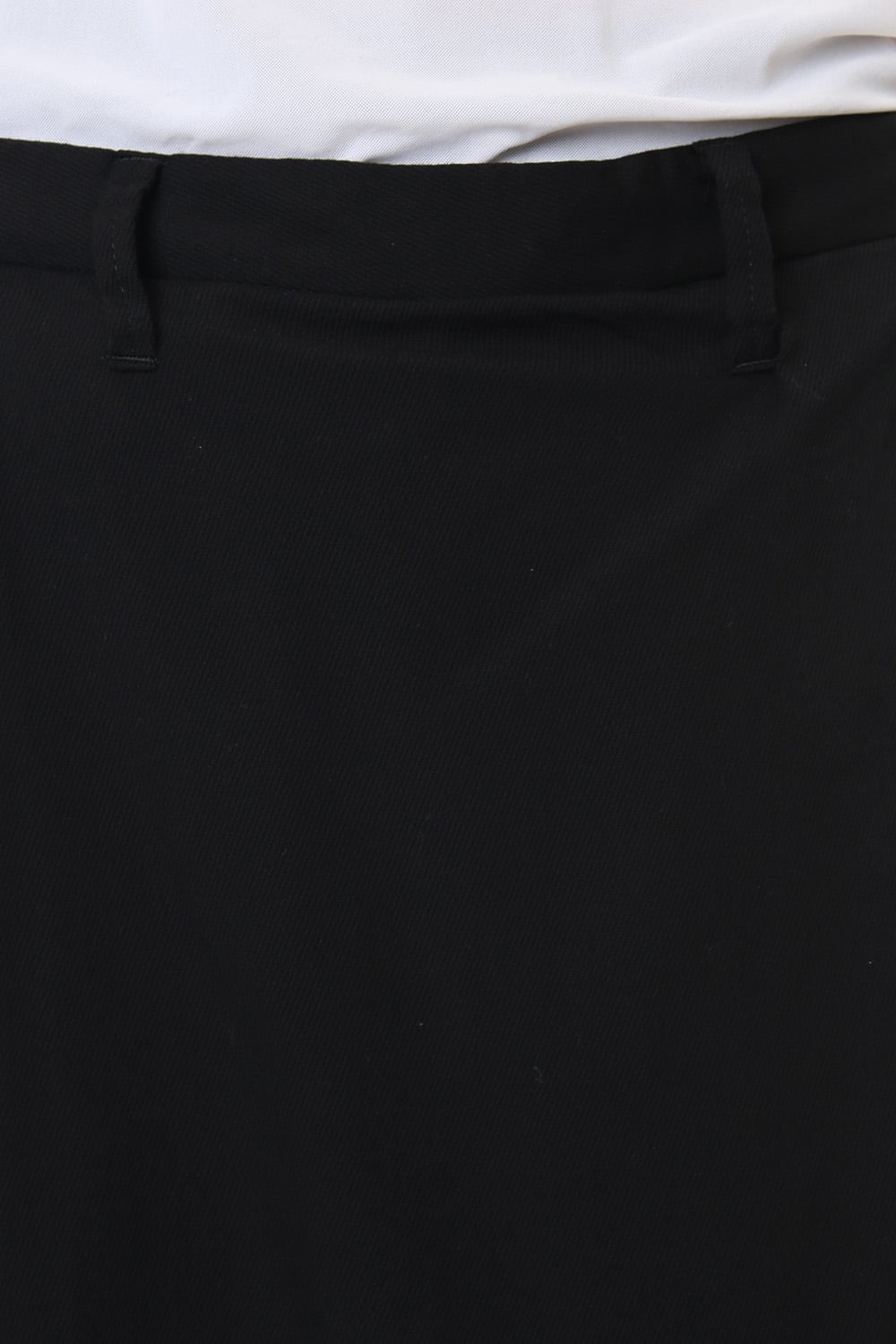 FOLDED BAGGY TROUSERS Black