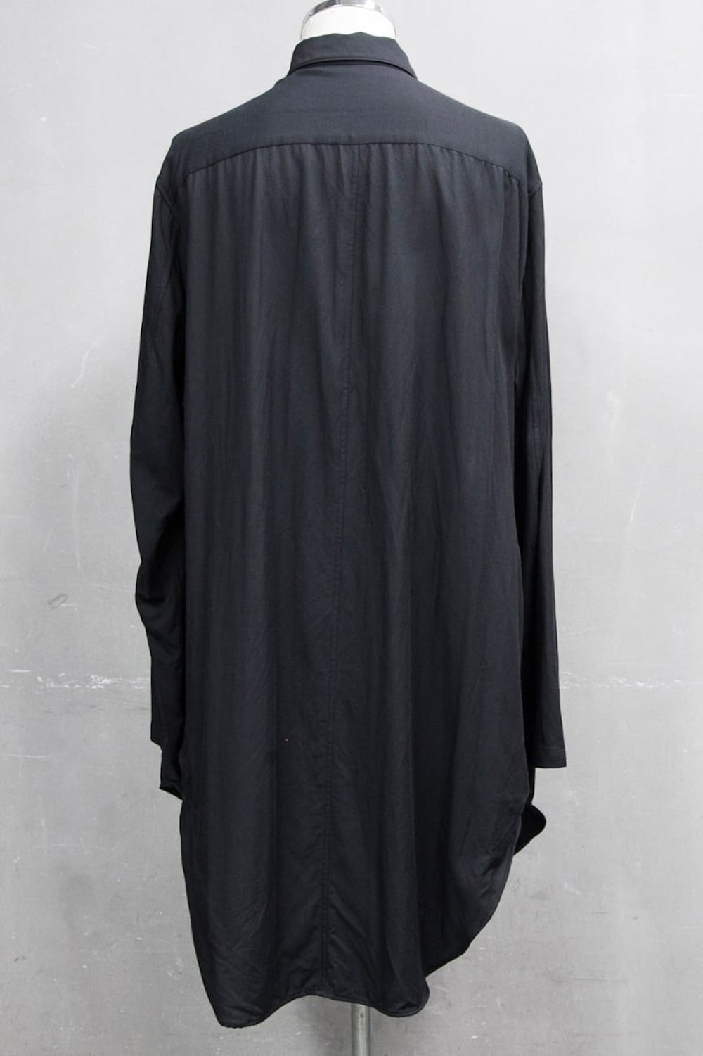 DRAWCORD LONG SHIRT Black