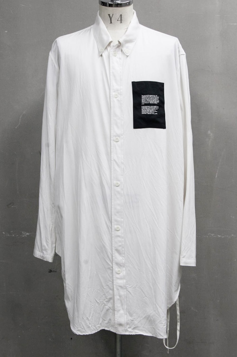 DRAWCORD LONG SHIRT Off