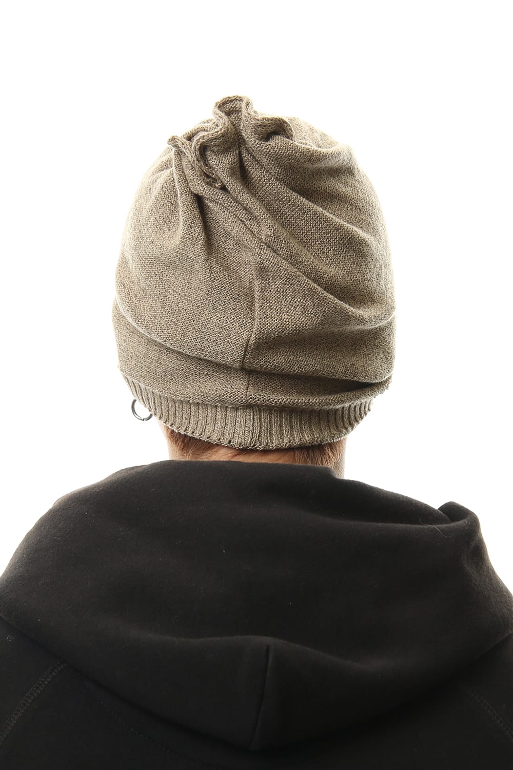 TWIST BEANIE CAP Camel