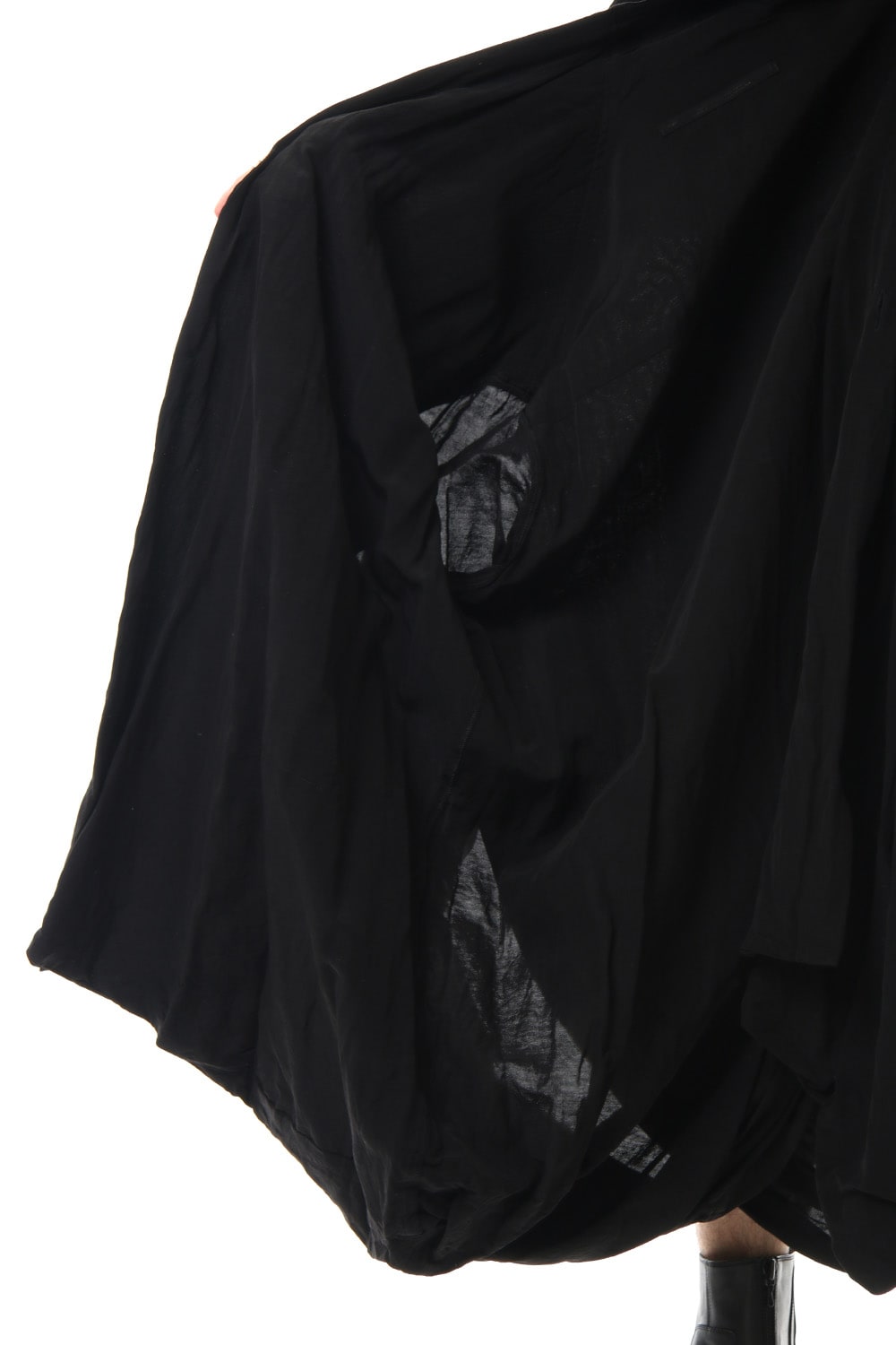 DRAPE GOWN Black