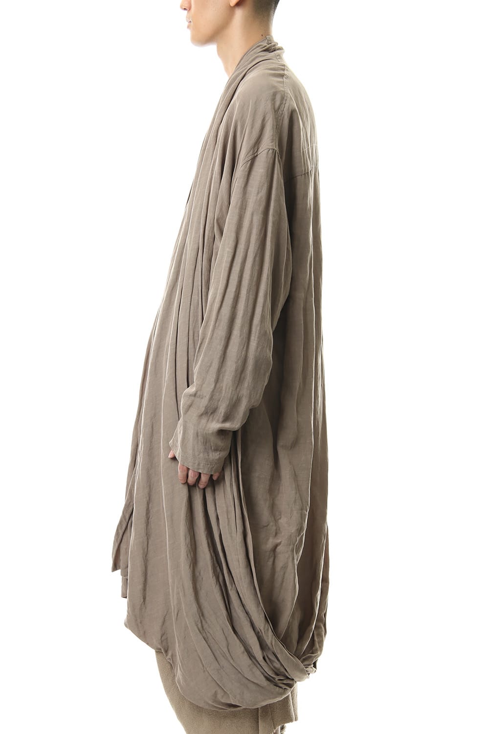 DRAPE GOWN Sand
