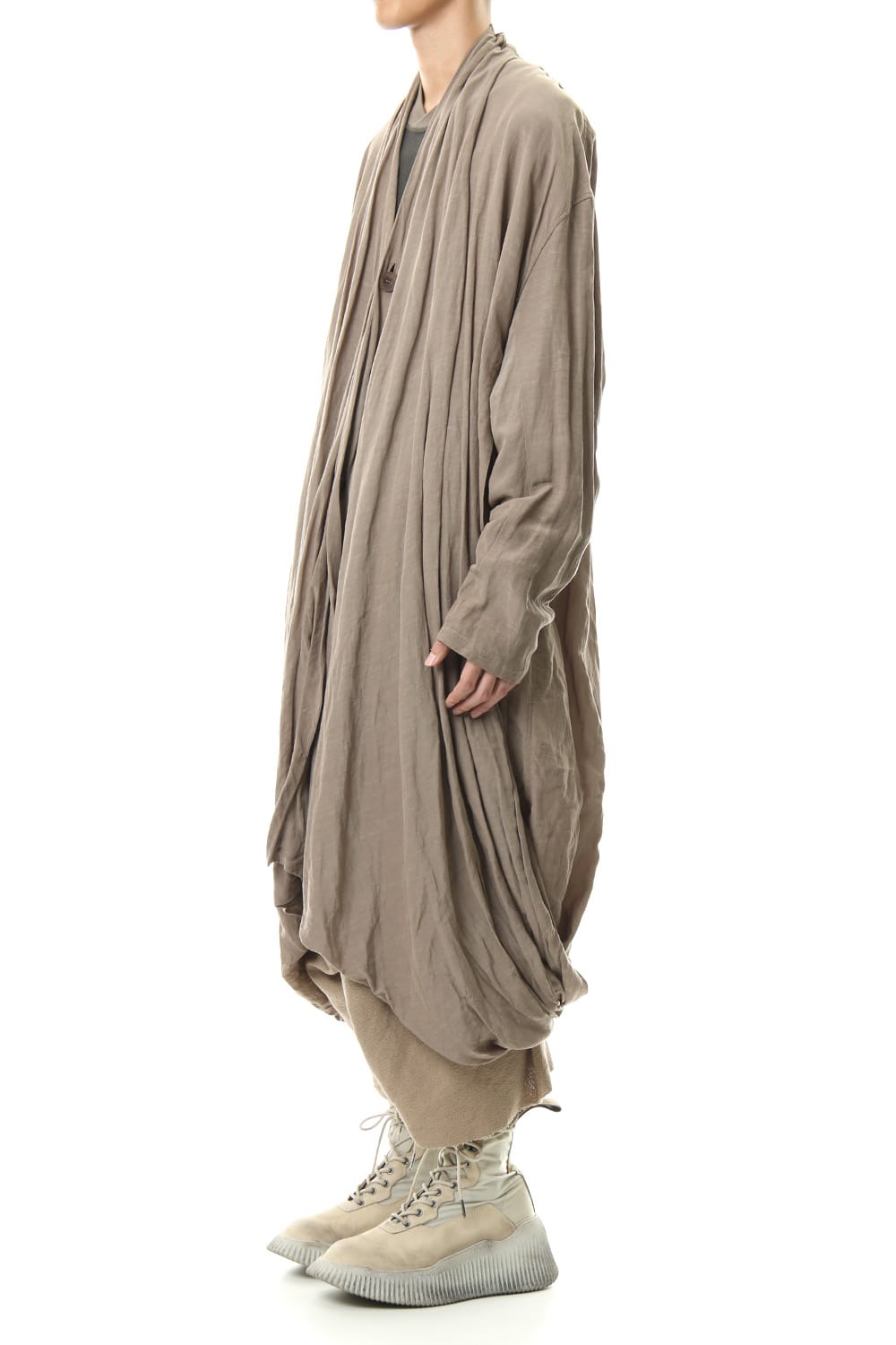 DRAPE GOWN Sand