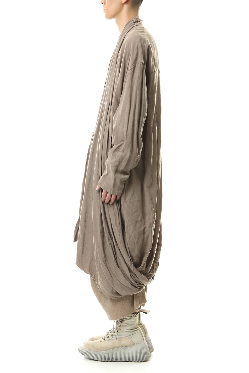 DRAPE GOWN Sand