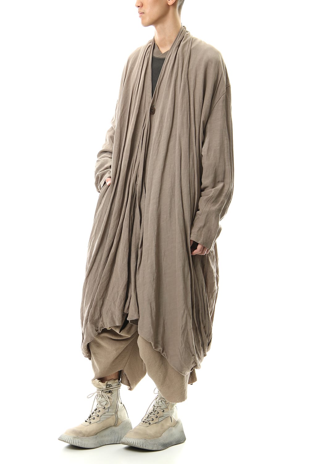 DRAPE GOWN Sand