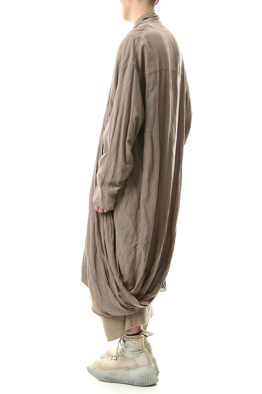 DRAPE GOWN Sand