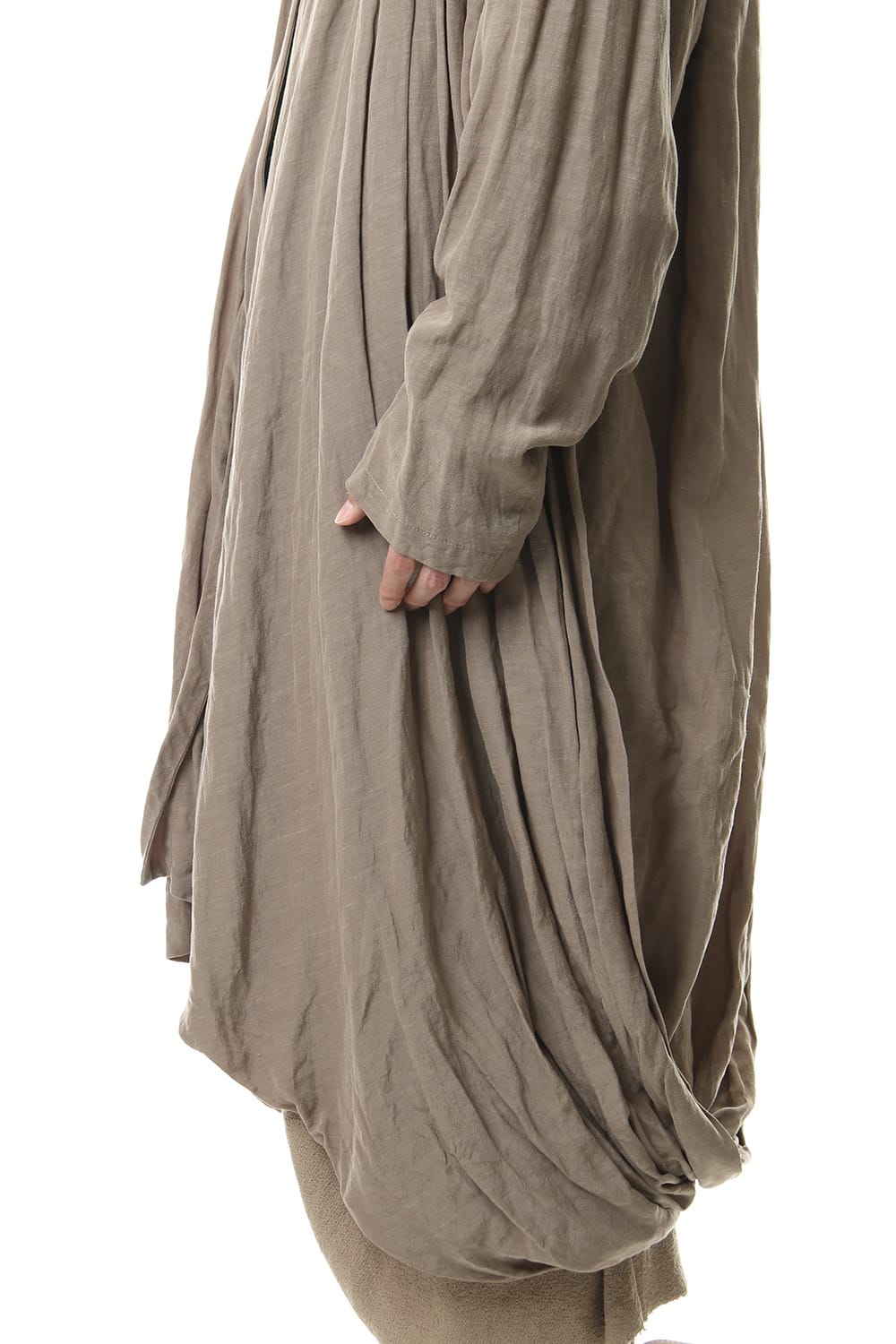 DRAPE GOWN Sand