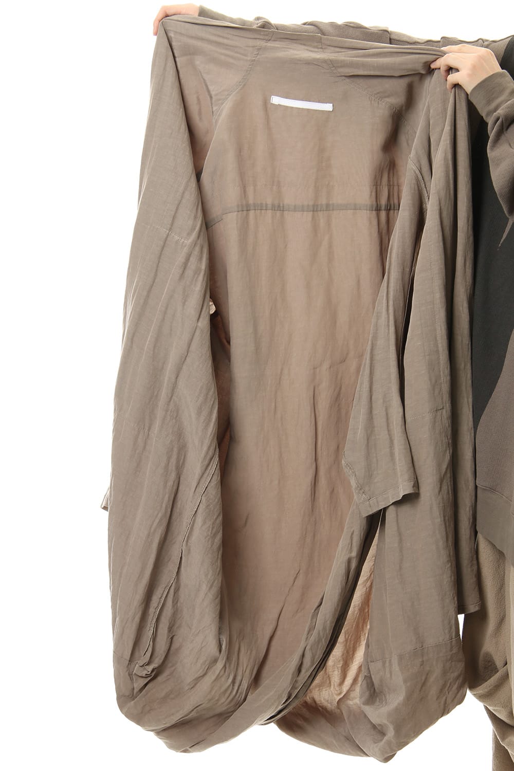 DRAPE GOWN Sand