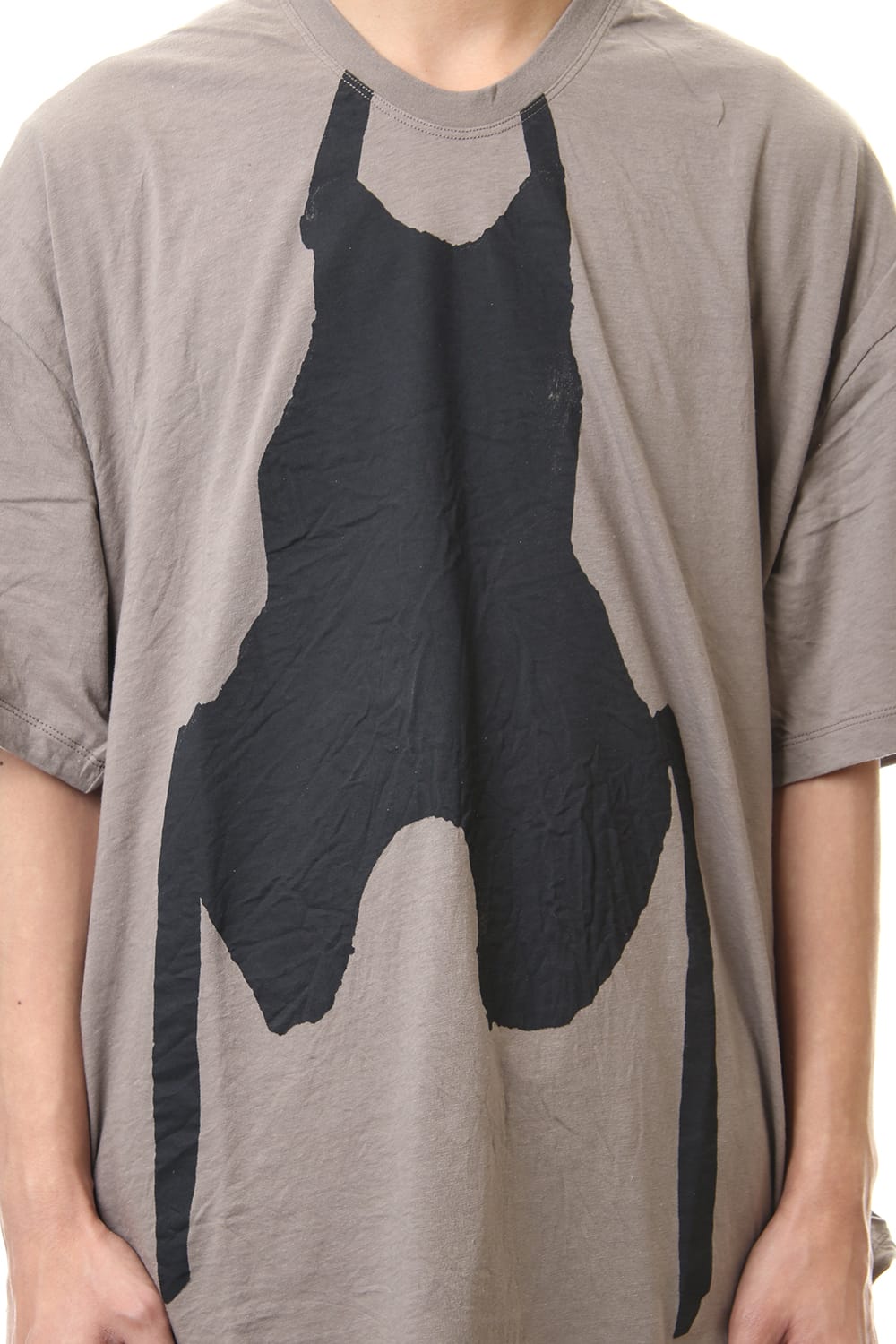 PRINT T-SHIRT ver.1 Khaki Gray