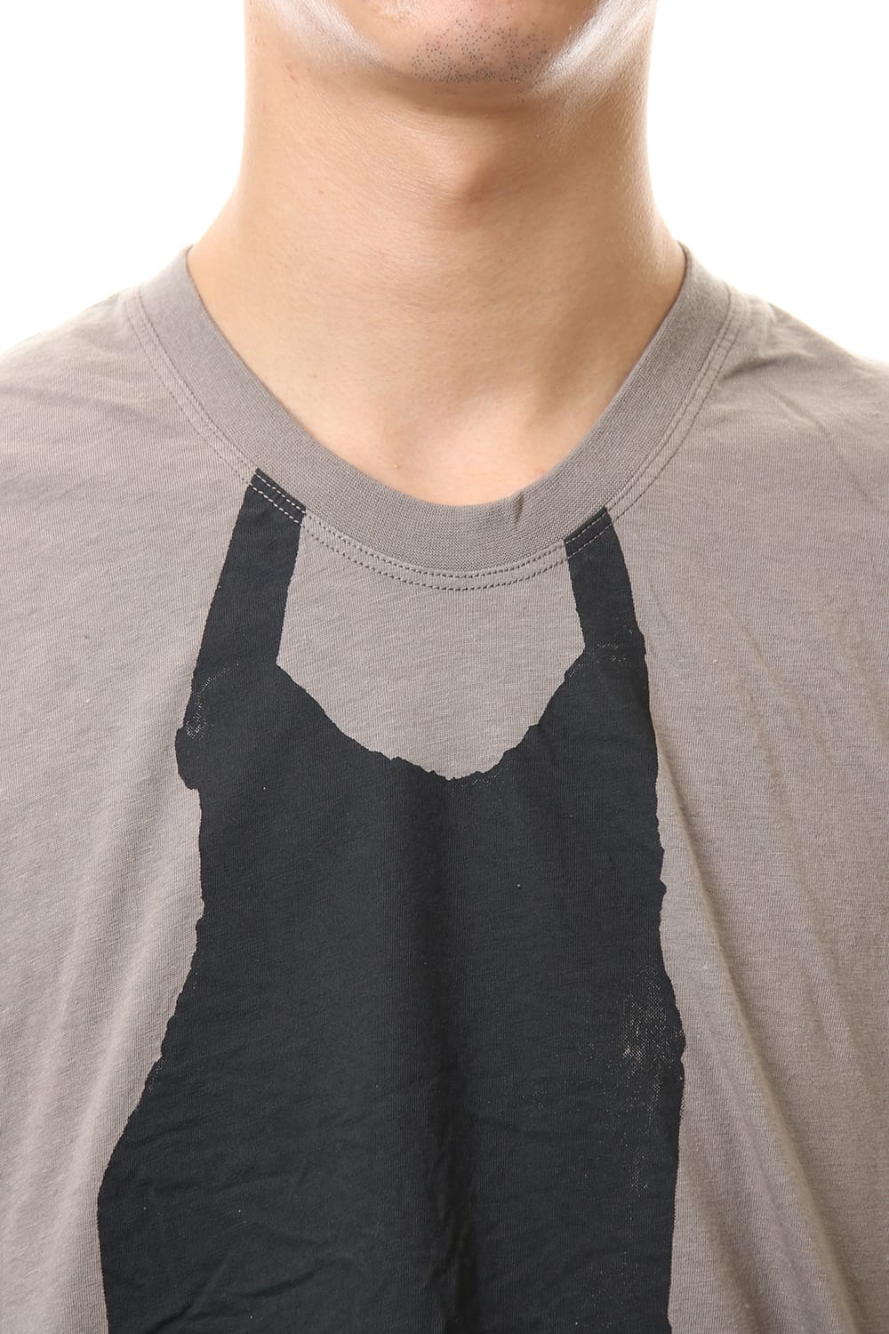 PRINT T-SHIRT ver.1 Khaki Gray