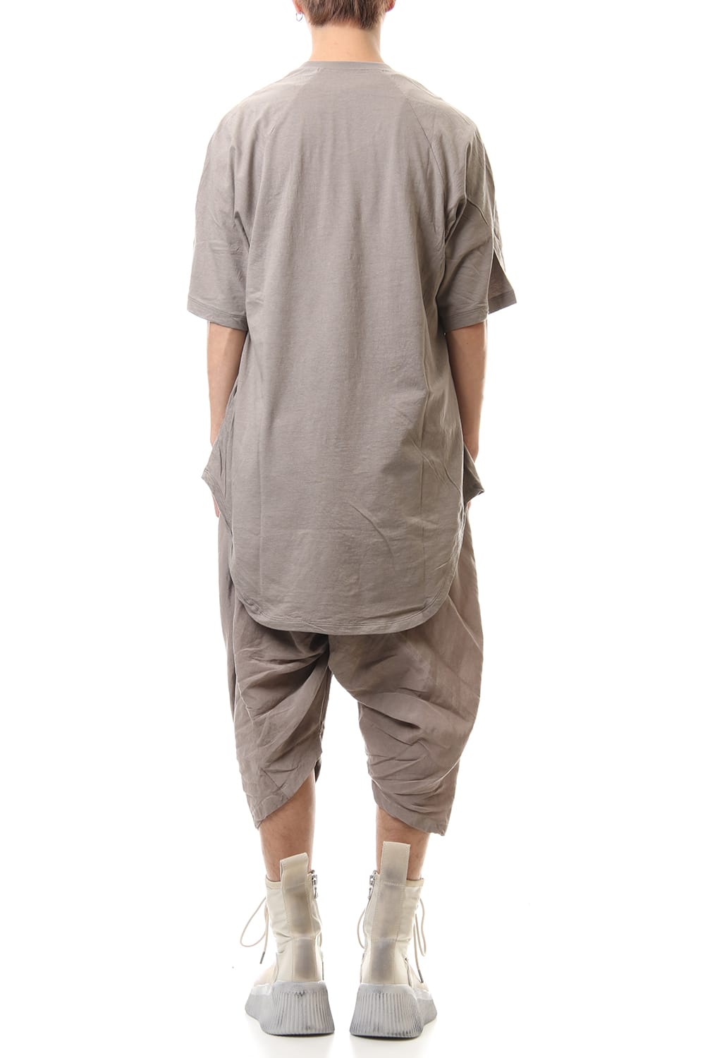 PRINT T-SHIRT ver.1 Khaki Gray