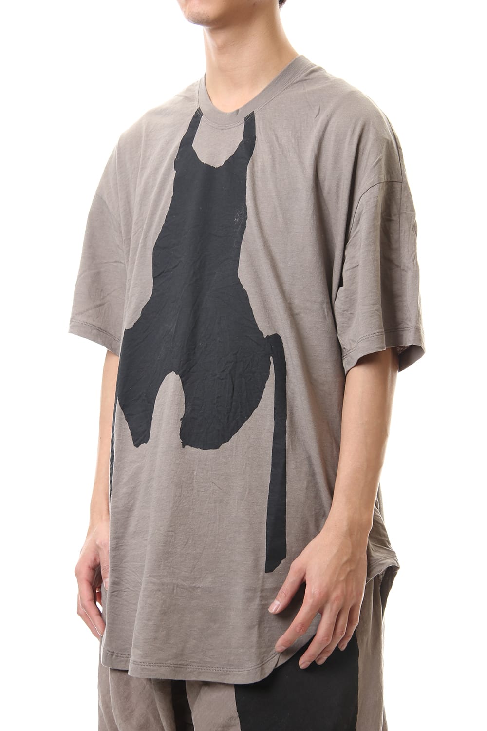 PRINT T-SHIRT ver.1 Khaki Gray