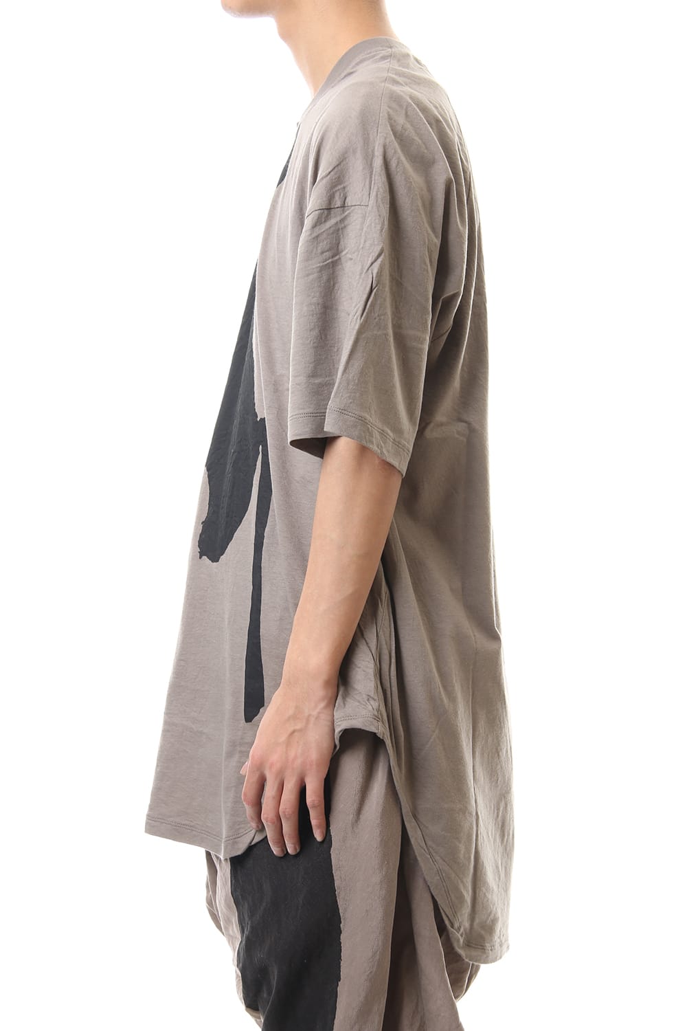 PRINT T-SHIRT ver.1 Khaki Gray