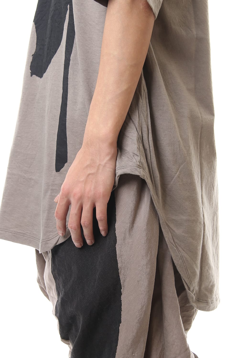 PRINT T-SHIRT ver.1 Khaki Gray