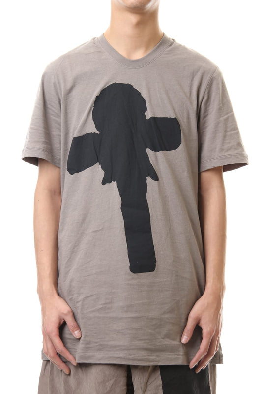 PRINT T-SHIRT ver.2 Khaki Gray