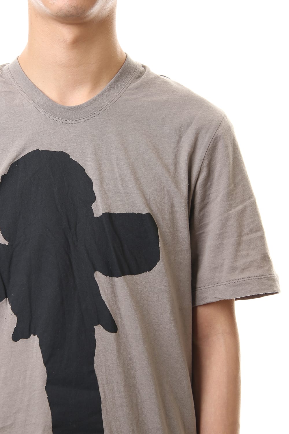 PRINT T-SHIRT ver.2 Khaki Gray