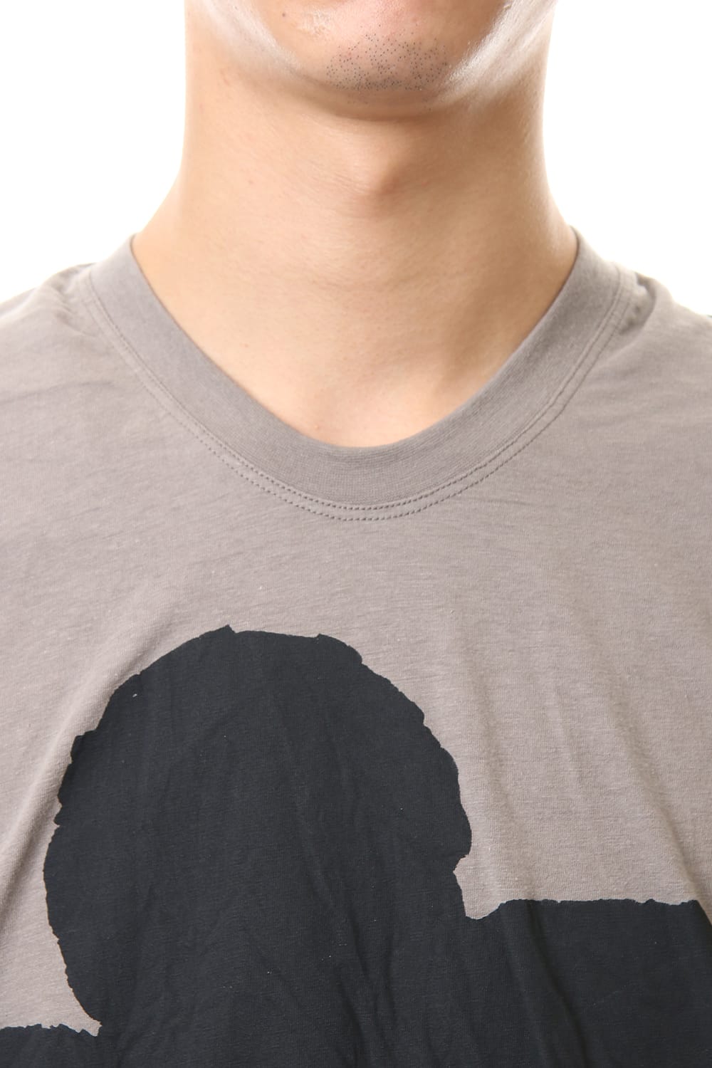 PRINT T-SHIRT ver.2 Khaki Gray
