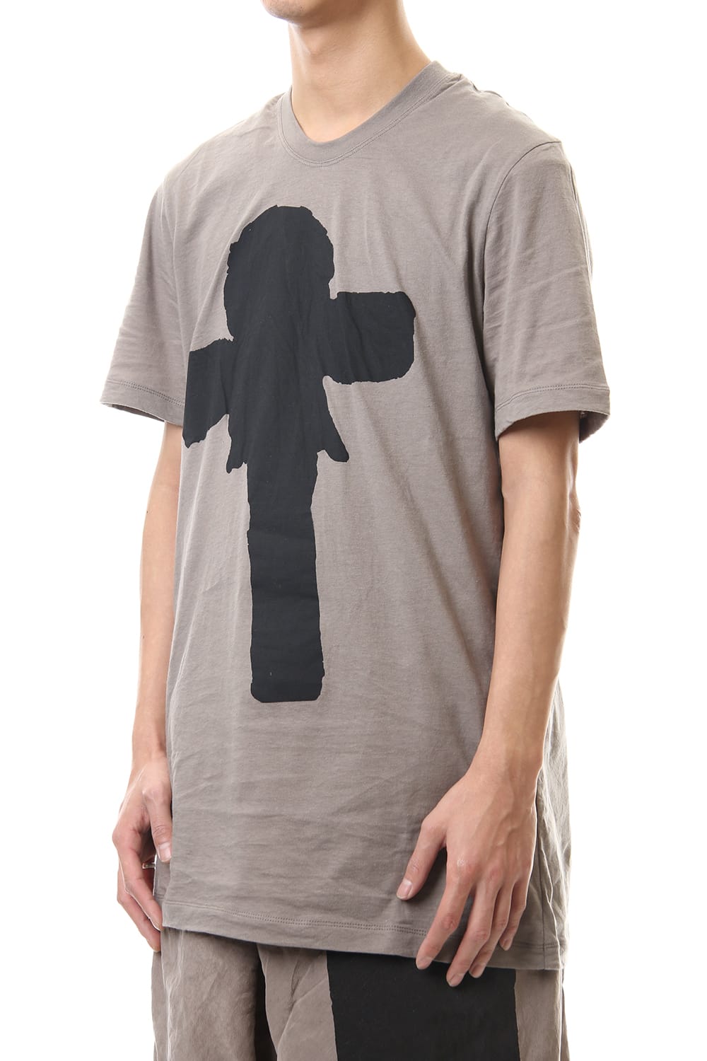 PRINT T-SHIRT ver.2 Khaki Gray