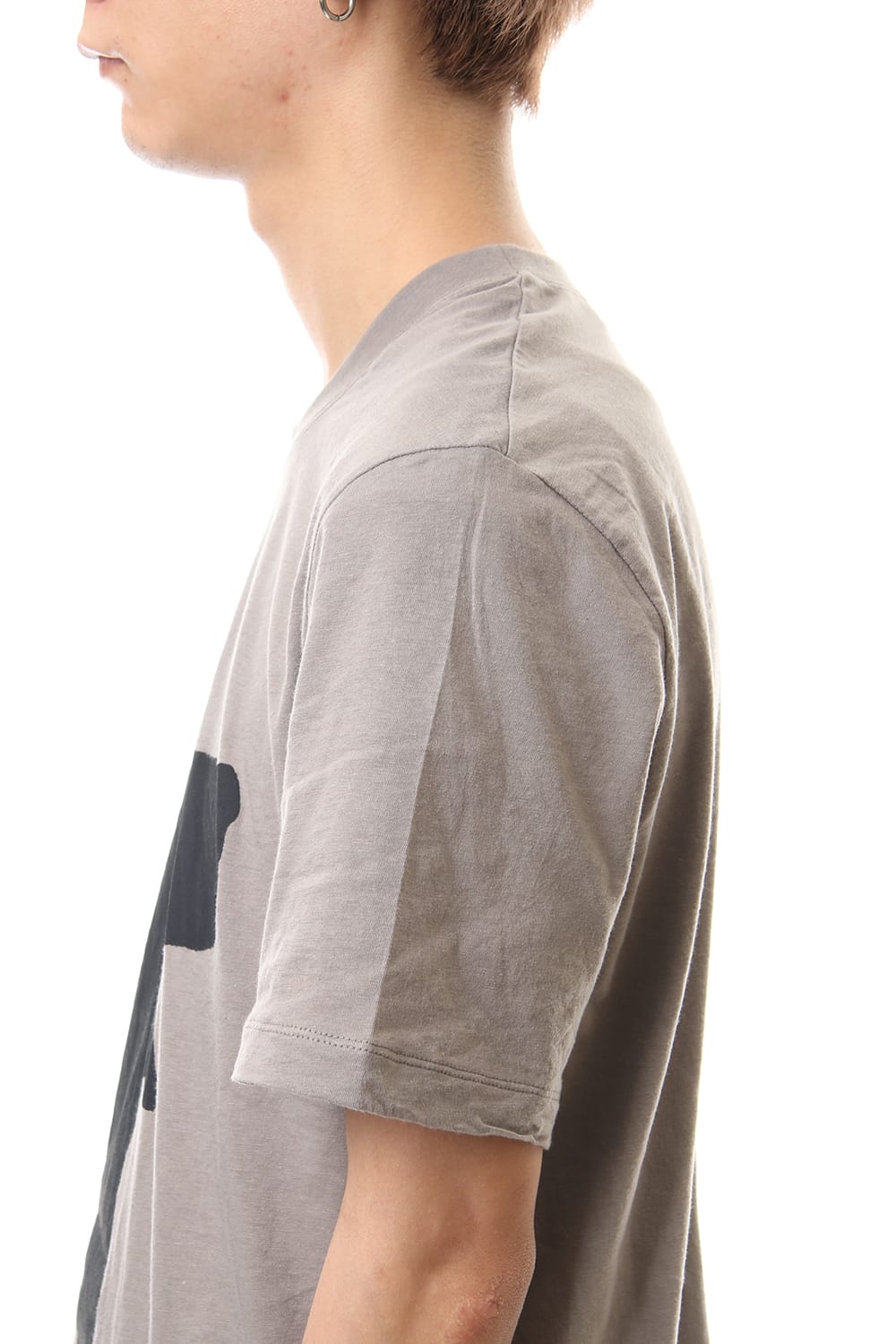 PRINT T-SHIRT ver.2 Khaki Gray