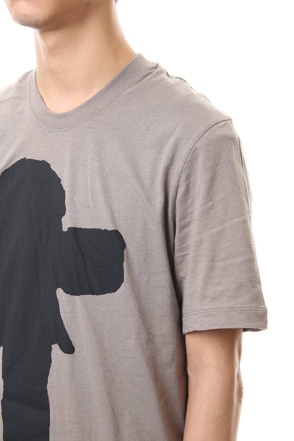 PRINT T-SHIRT ver.2 Khaki Gray