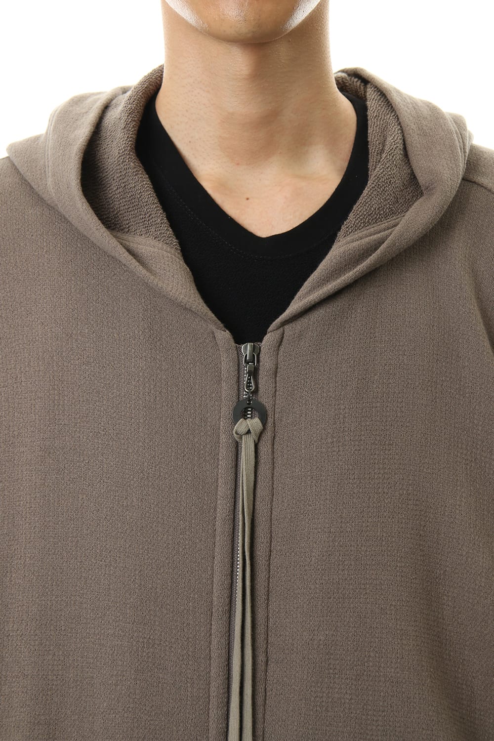 Hoodie Khaki Gray