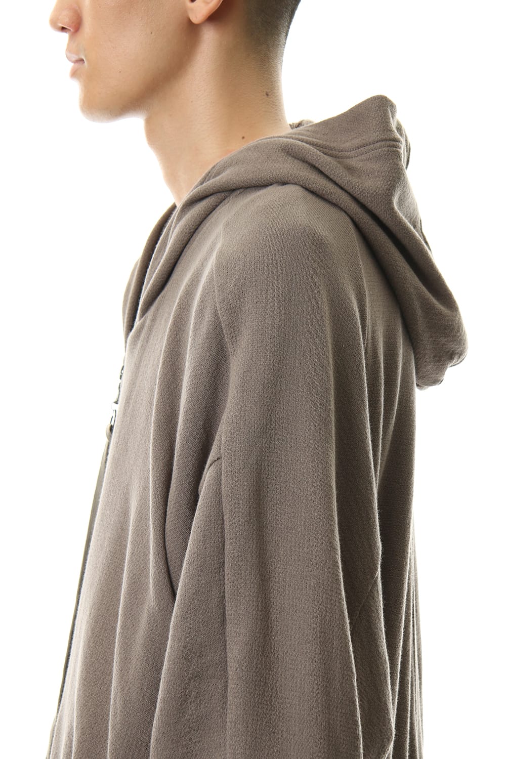 Hoodie Khaki Gray