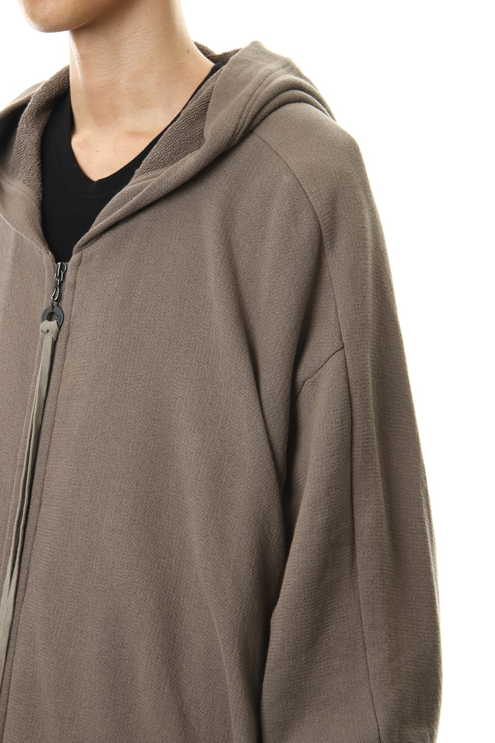 Hoodie Khaki Gray