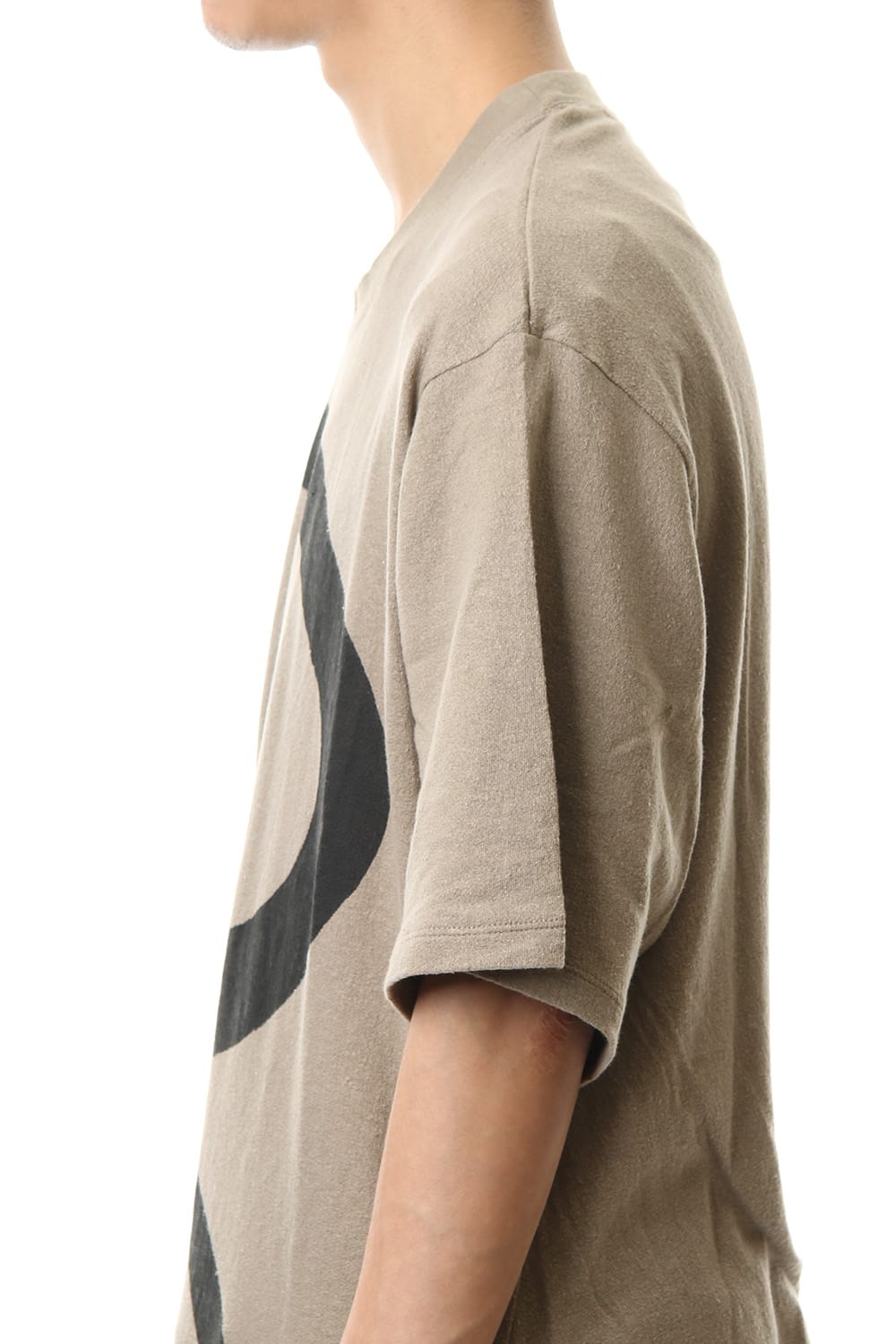 PT Shirring S/S cut & sewn Sand