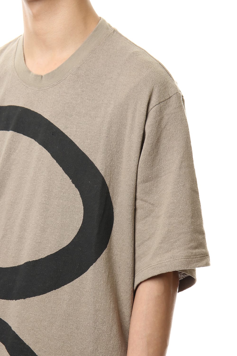 PT Shirring S/S cut & sewn Sand