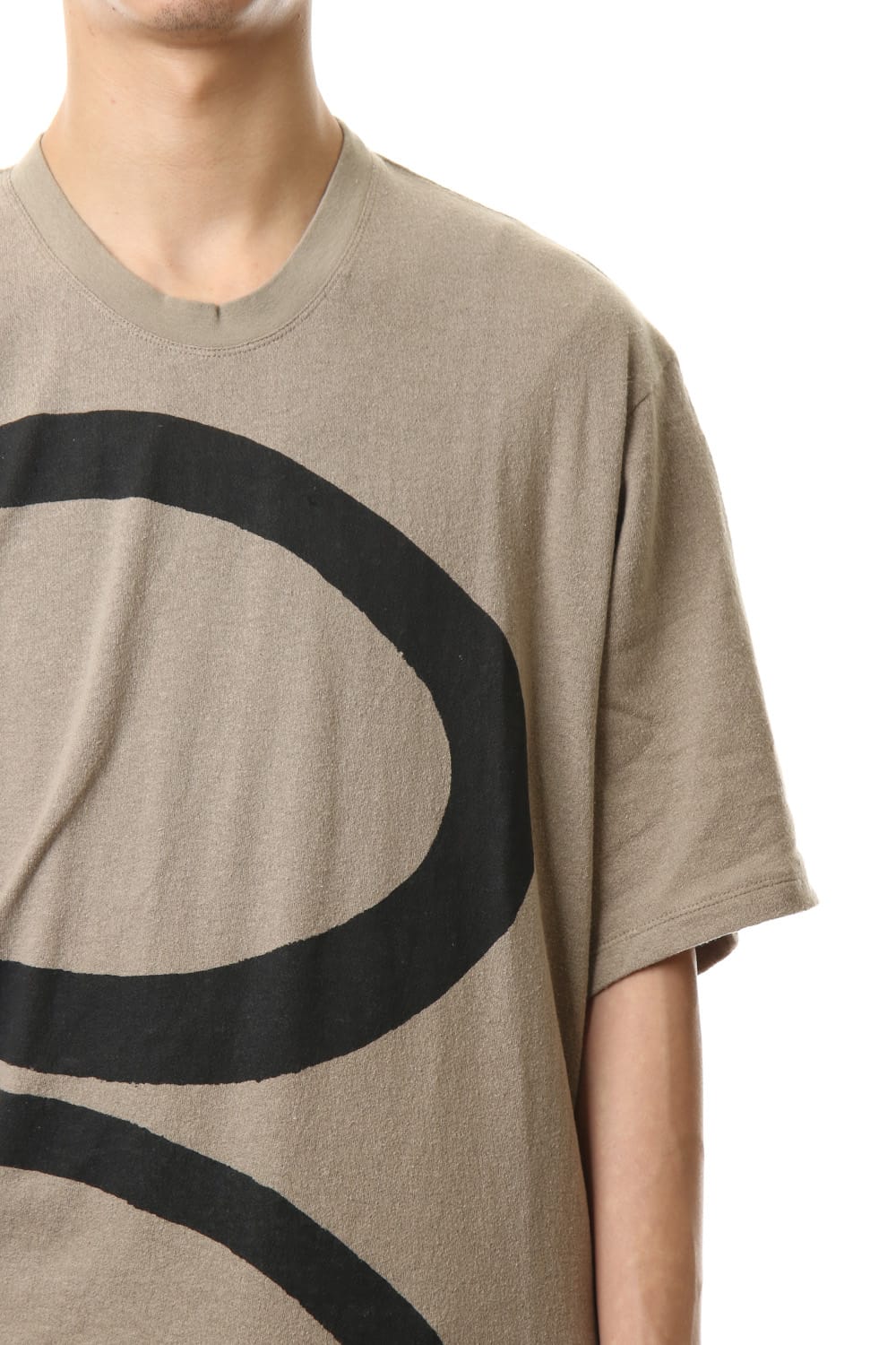 PT Shirring S/S cut & sewn Sand