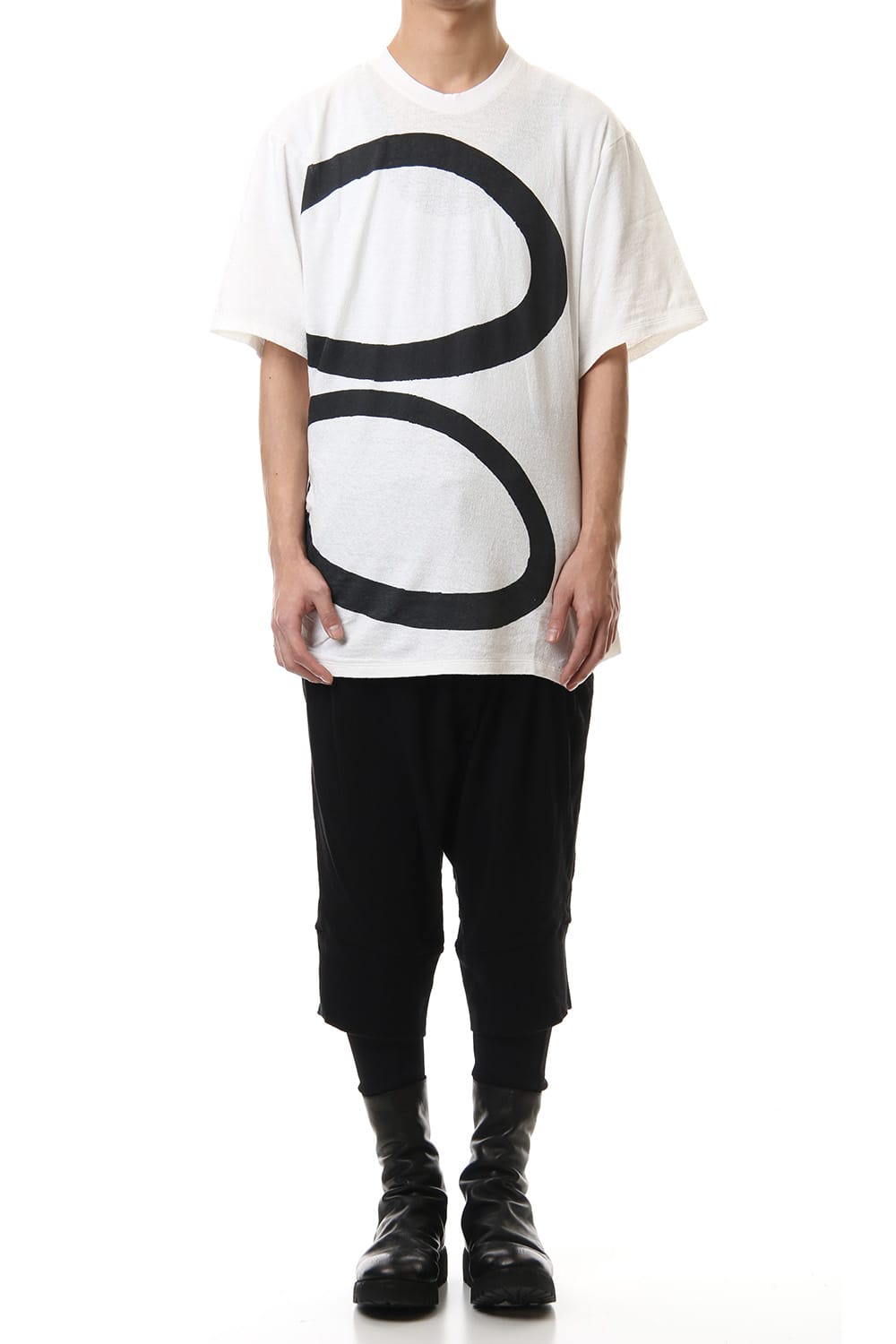 PT Shirring S/S cut & sewn White