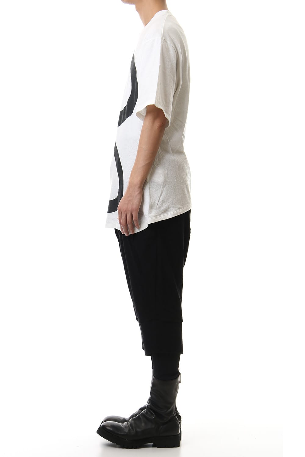 PT Shirring S/S cut & sewn White