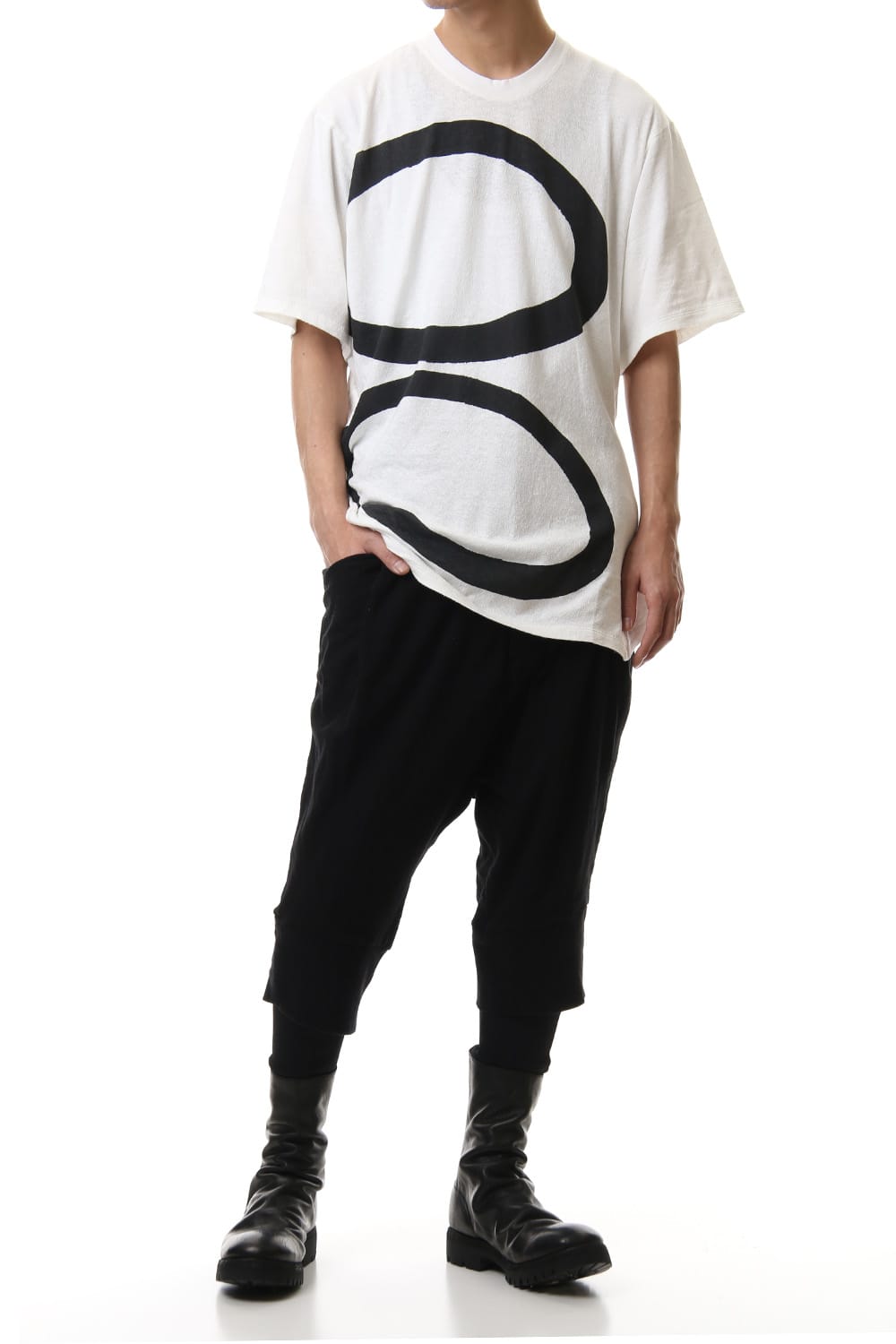 PT Shirring S/S cut & sewn White