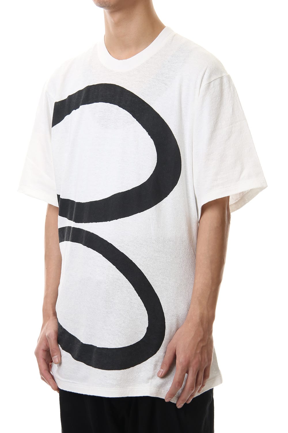 PT Shirring S/S cut & sewn White