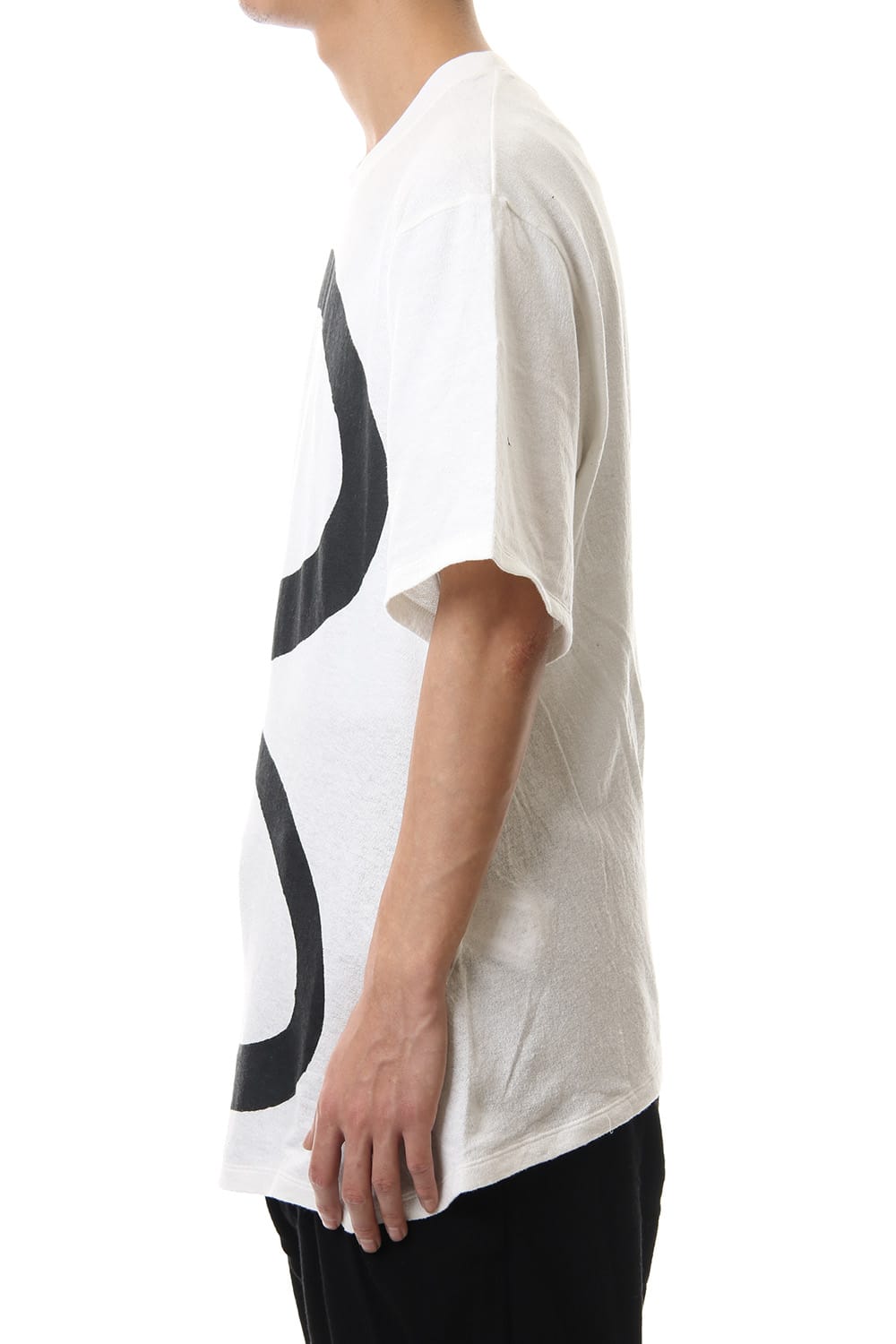 PT Shirring S/S cut & sewn White